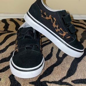 Cheetah print vans